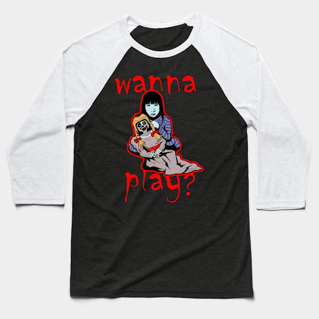 Wanna Play? Baseball T-Shirt by Lmann17